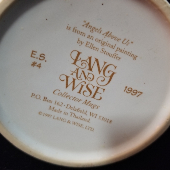 Vintage Lang & Wise Angels Above Us Mug - Picture 8 of 9